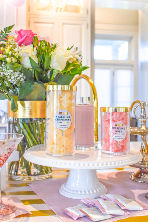 Elegantly packaged gummies for parties and special occasions