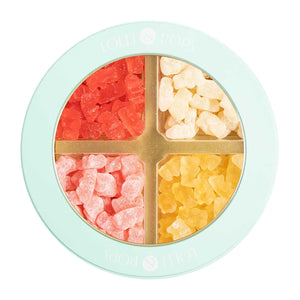 Lolli and Pops Gift Tins Cheers Champagne Flavored Gummy Bears Tin